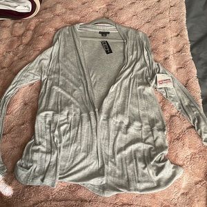 NWT Grey long sleeve shall
